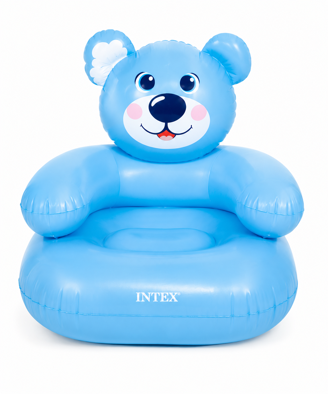 INTEX Kids Inflatable Bear Chair | Wet Set Collection | Soft Air Sofa Seat for Children (3–8 Years)
